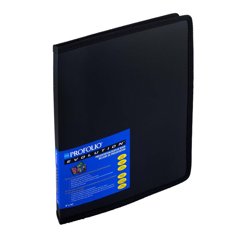 Itoya Art Profolio Evolution Presentation & Display Book 8" x 10" - photo size - Image 1